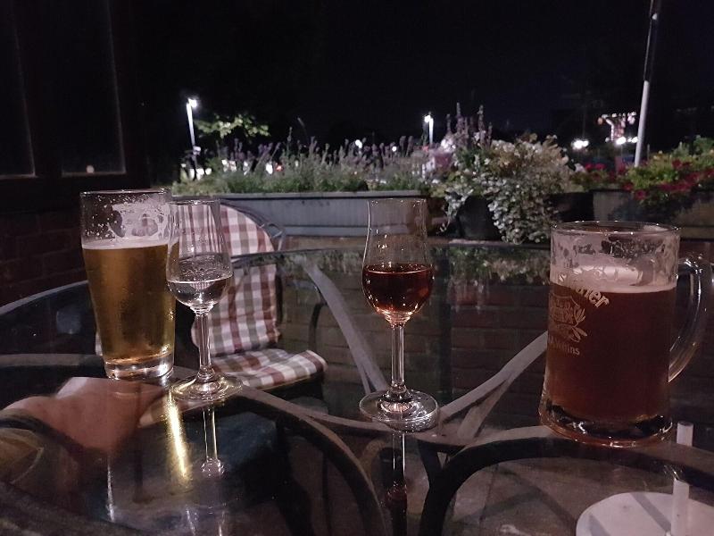 Schollers Restaurant Und Hotel - Teras