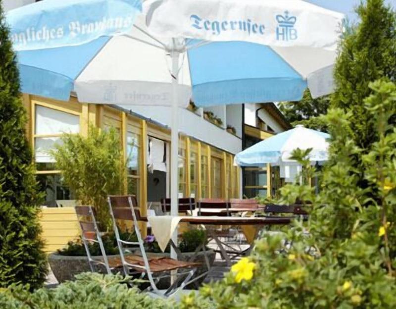 Hotel am Krone-Park - Teras