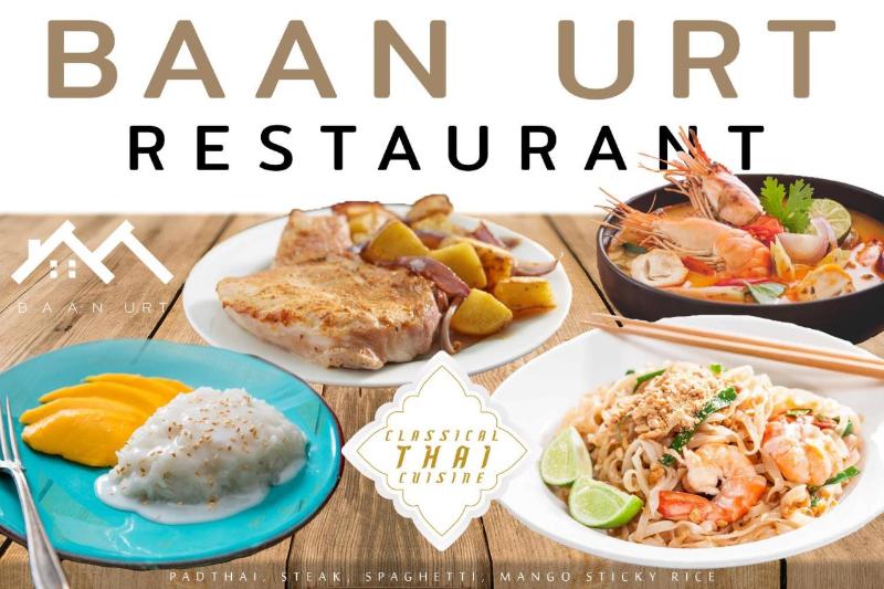 Baan URT Suratthani Airport Hotel by ZUZU - Restoran