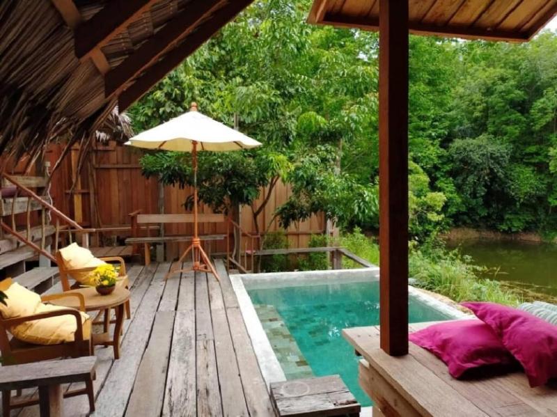 Thap Pala Cottage - Havuz