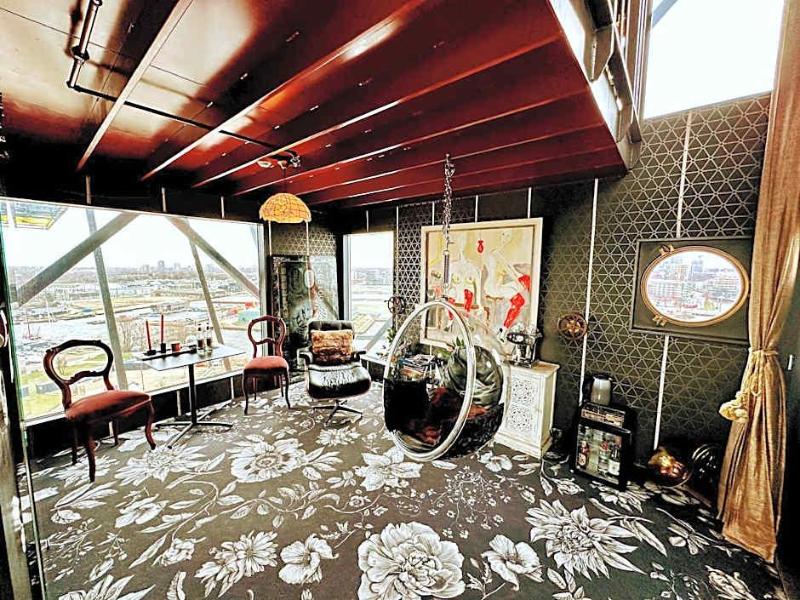 Crane Hotel Faralda Amsterdam - Oda