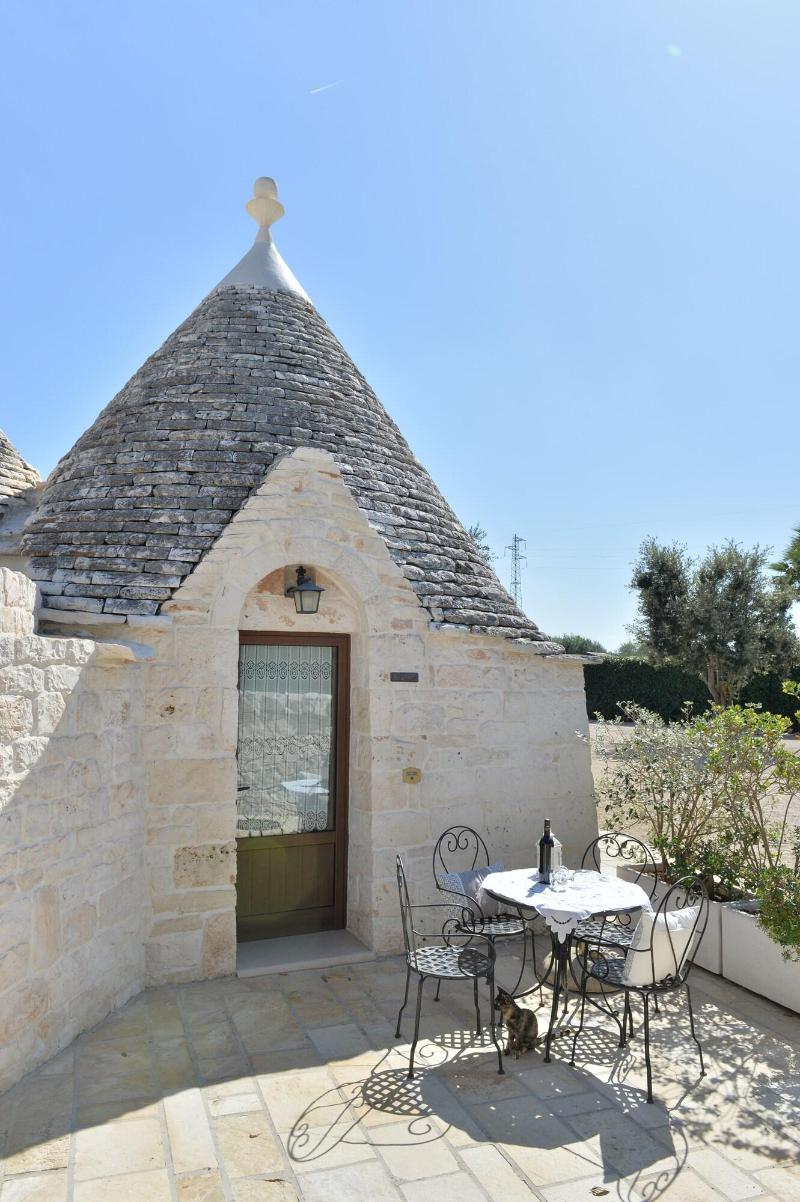 I Trulli Del Nonno Michele - Teras