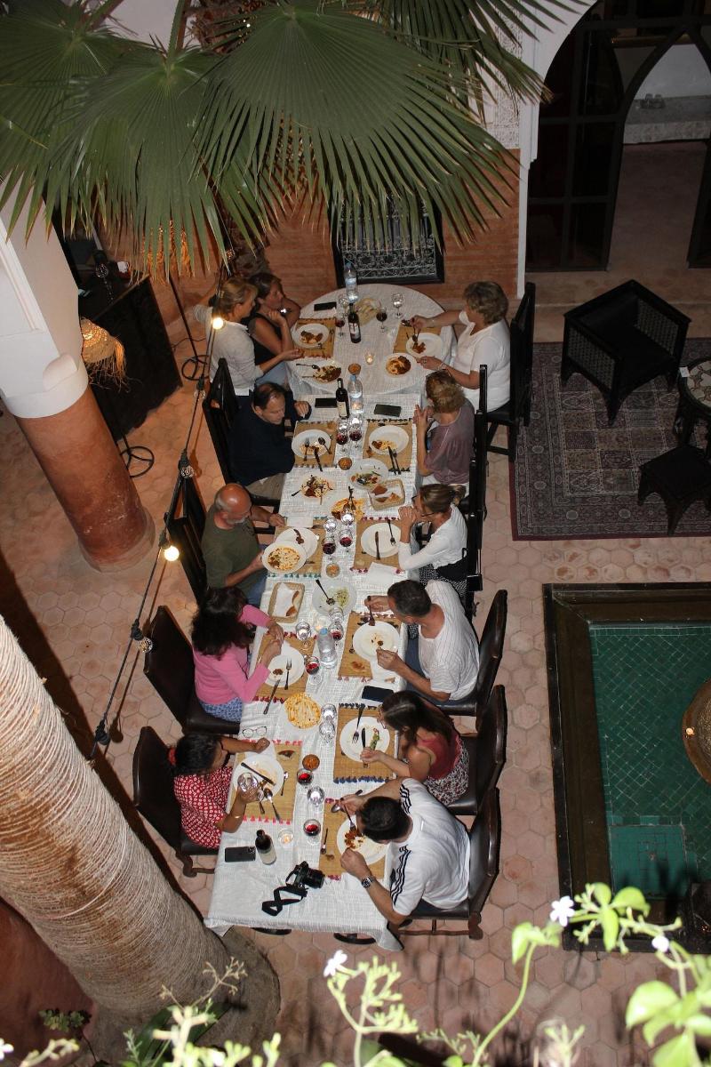 Riad Jnan El Cadi - Restoran