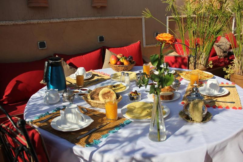 Riad Jnan El Cadi - Restoran