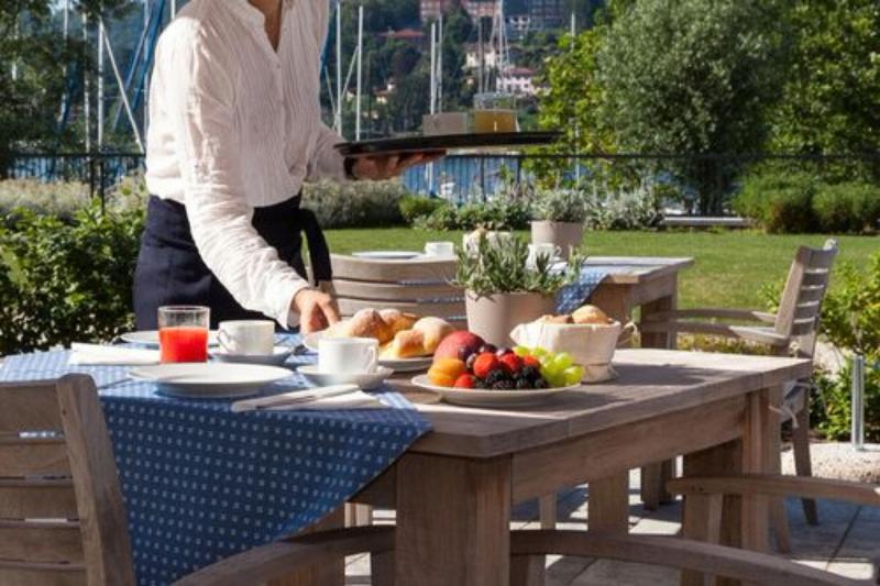 Hotel De Charme Laveno - Restoran