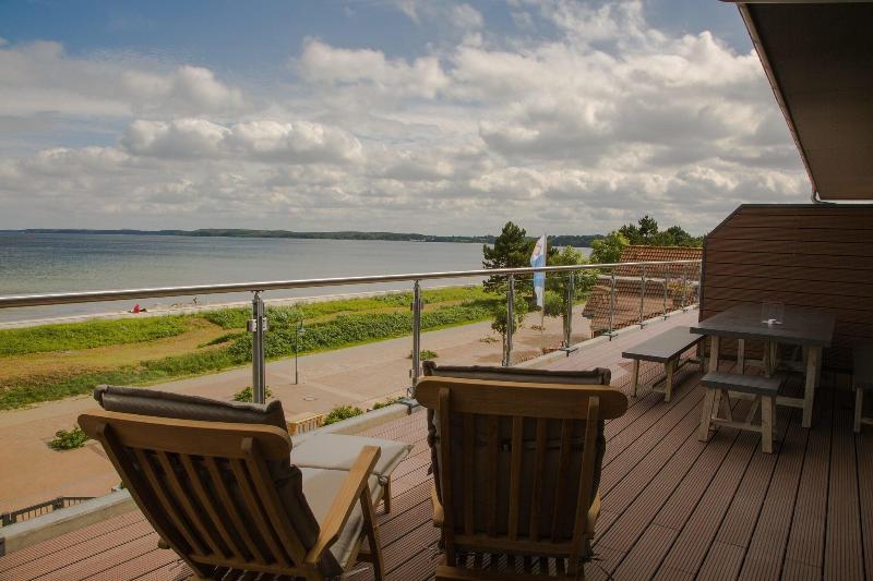 Ostsee-Strandhaus-Holnis - Teras