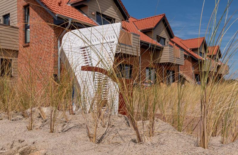 Ostsee-Strandhaus-Holnis - Teras