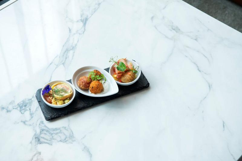 Frankfurt Airport Marriott Hotel - Lobi