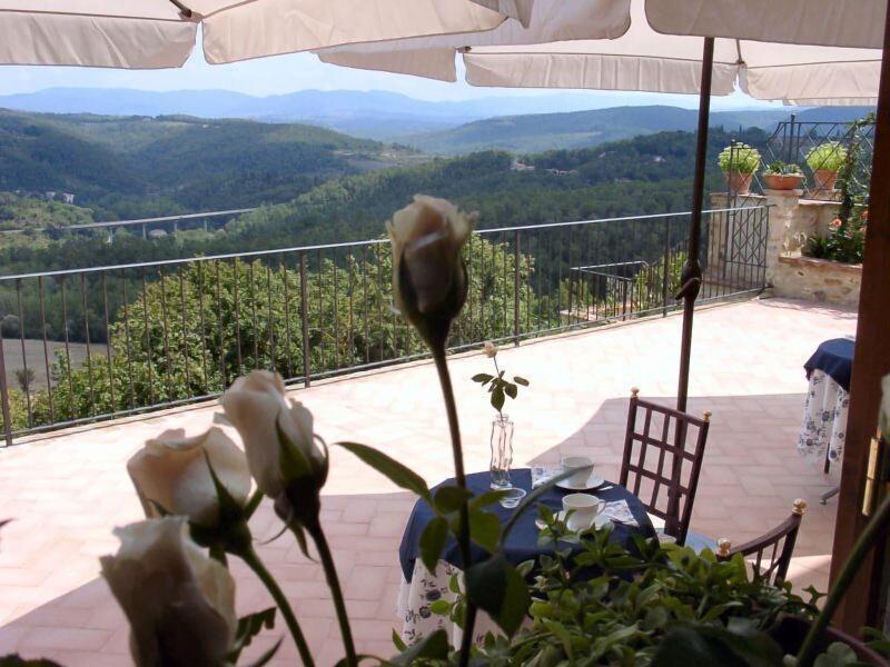 Bed And Breakfast La Fonte Del Machiavelli - Teras
