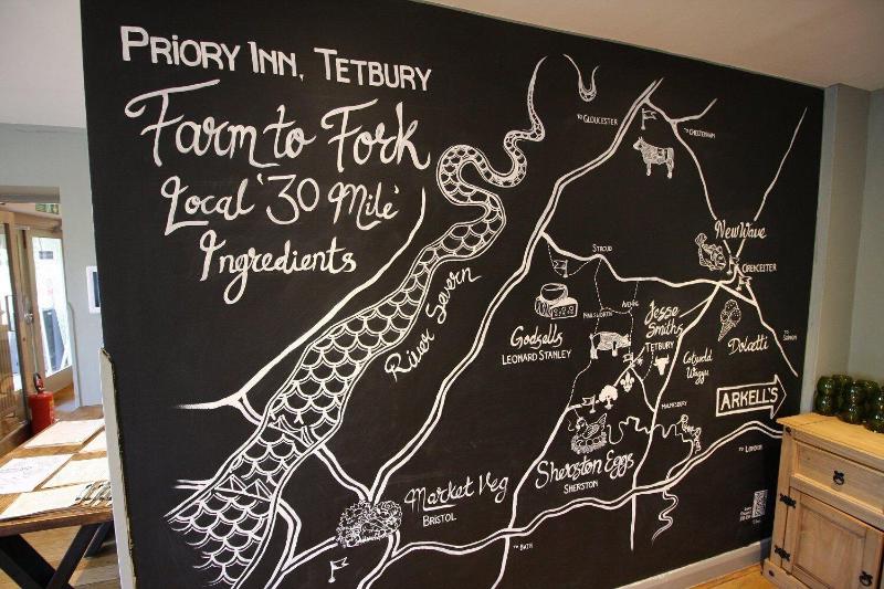 The Priory Inn Tetbury - Restoran