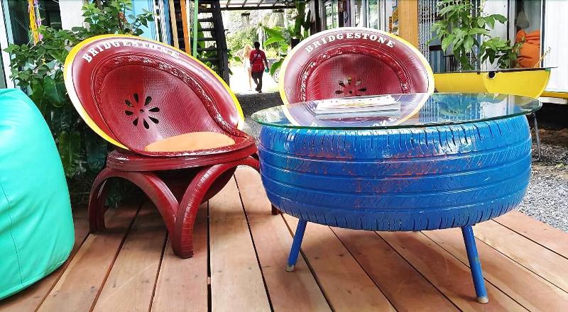Think & Retro Cafe Lipa Noi Samui - Restoran
