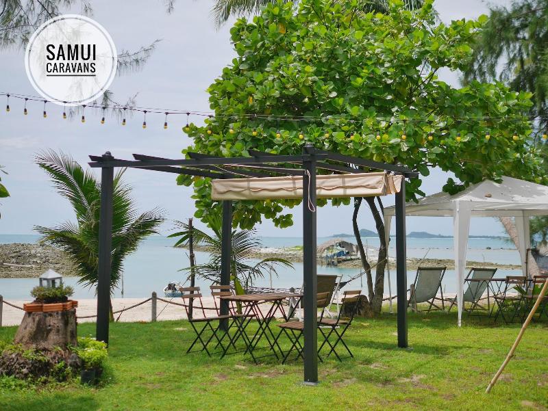 Samui Caravans Beach Camp - Teras