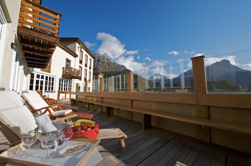 Maloja Palace - Teras
