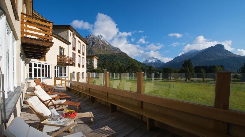 Maloja Palace - Teras