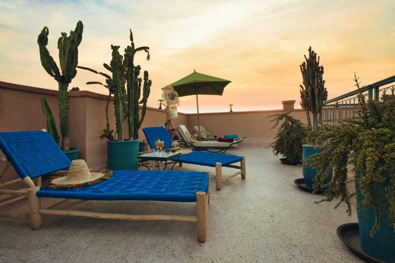Riad Ambre Et Jasmin - Teras