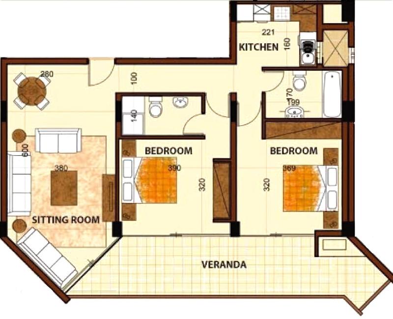 Eden Beach Apartments - Oda