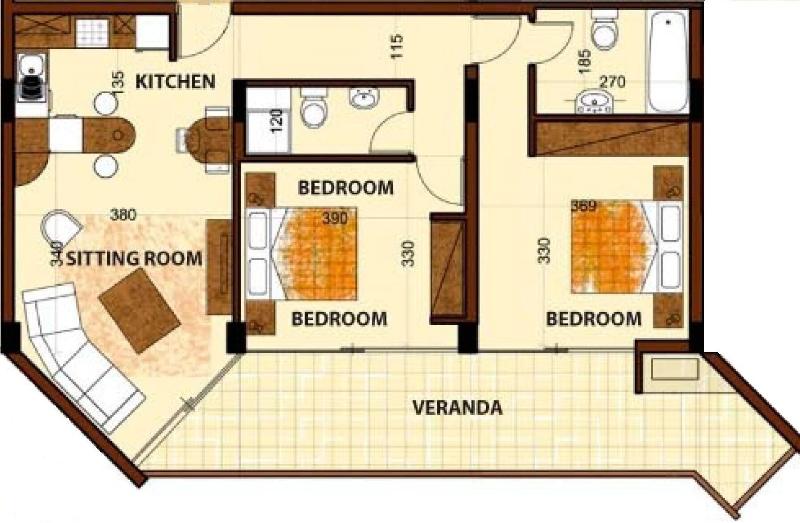 Eden Beach Apartments - Oda