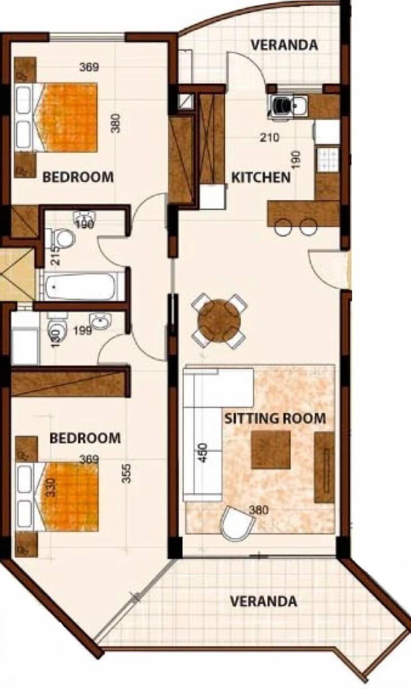 Eden Beach Apartments - Oda