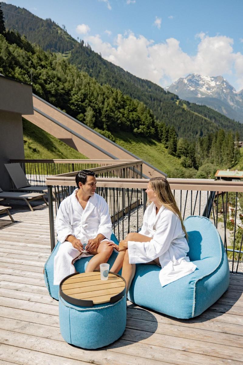 Alpin Lodge Das Zillergrund - Teras