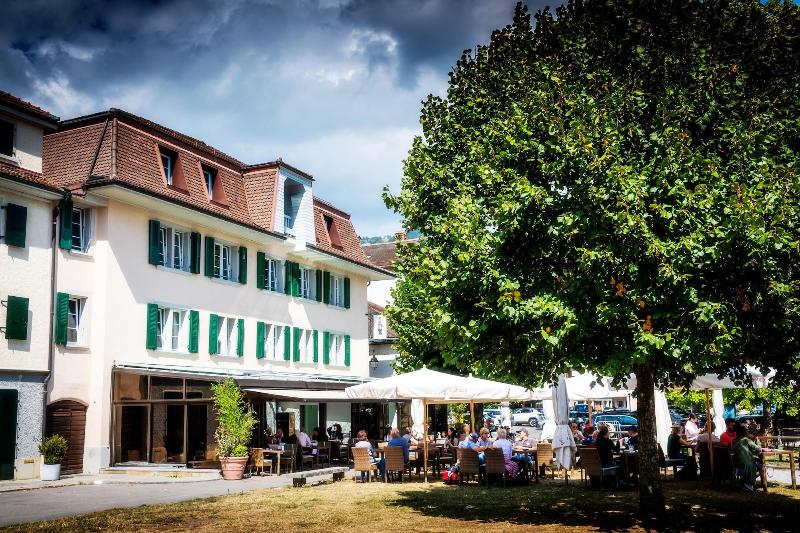 Hotel Au Major Davel - Teras