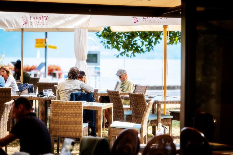 Hotel Au Major Davel - Teras