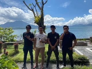 Batur Green Lakeview in Kintamani Bali fotoÄŸrafÄ±