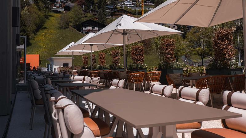 Kempinski Palace Engelberg - Teras