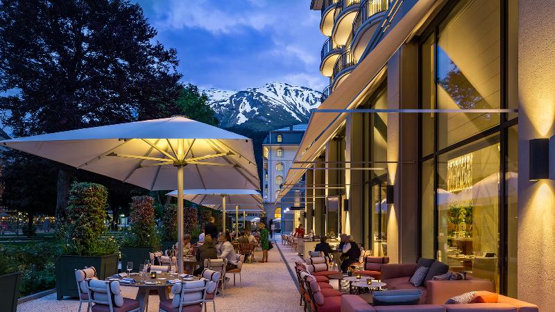 Kempinski Palace Engelberg - Teras