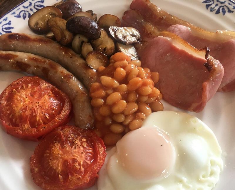 Pardlestone Farm: B&B - Restoran