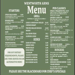 The Wentworth Arms fotoÄŸrafÄ±