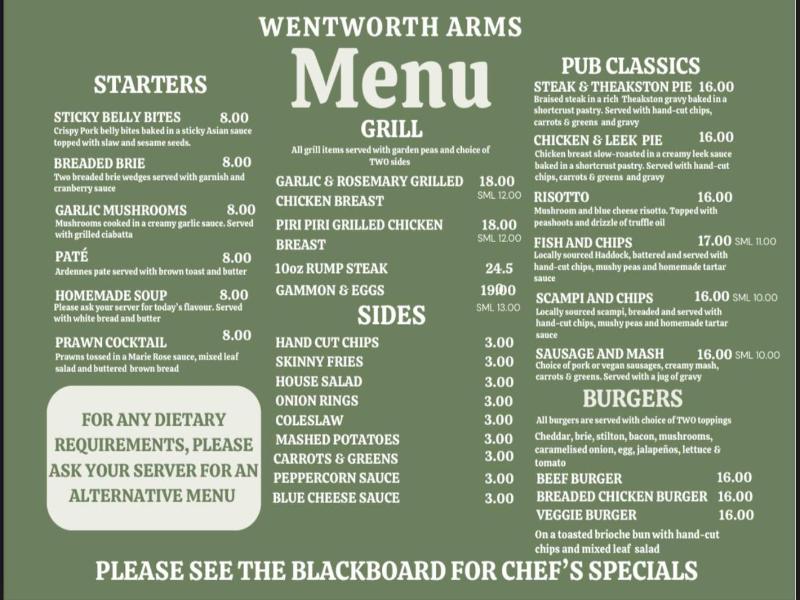 The Wentworth Arms - Genel
