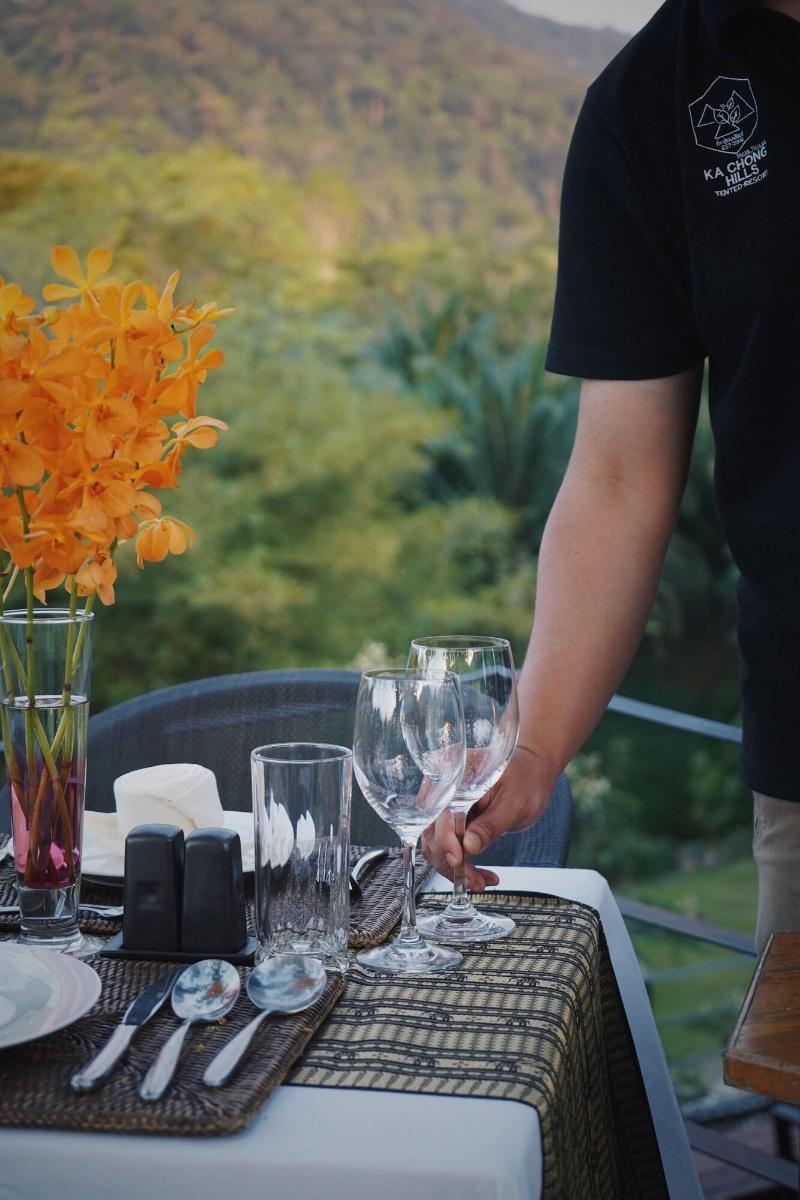 Kachong Hills Tented Resort Trang - Restoran