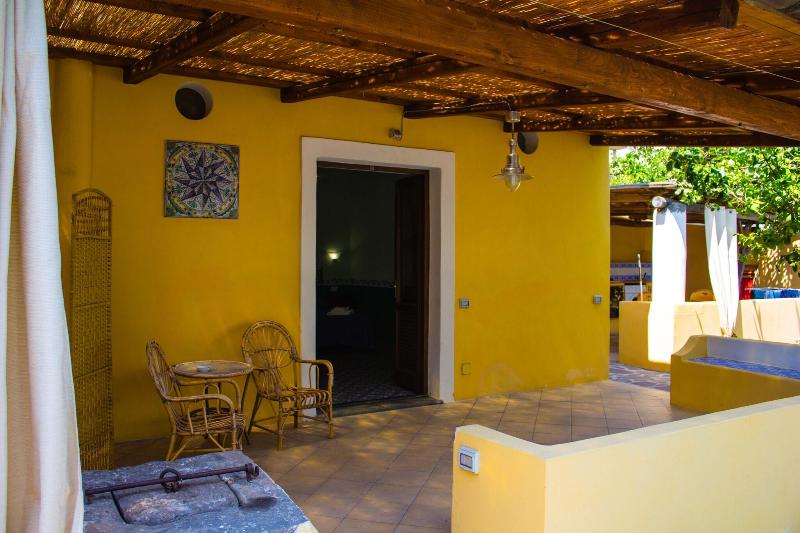 Hotel Arcangelo - Salina - Teras