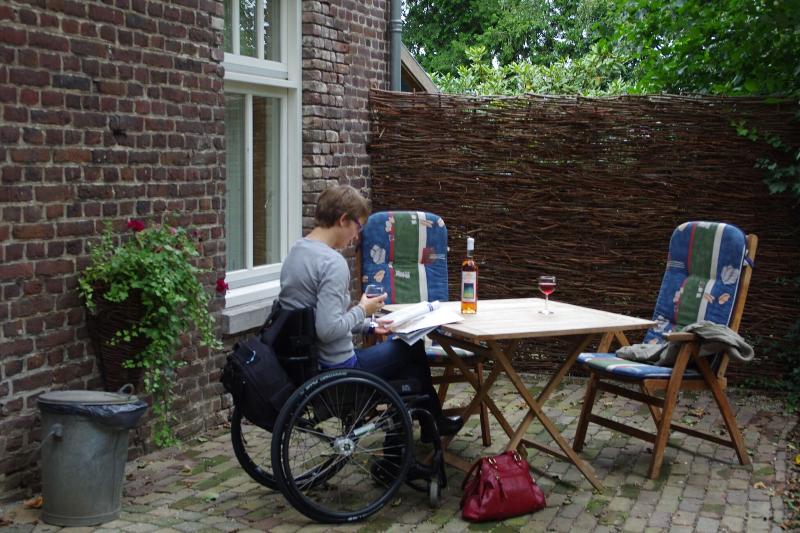 Vakantie Meerlo - Teras
