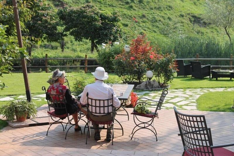 Hotel Calvi - Teras