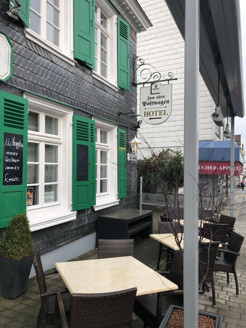 Hotel Restaurant Zum Alten Postwagen - Teras