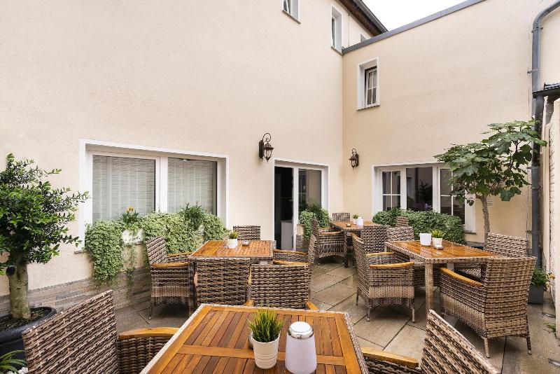 Cityhotel Bernburg - Teras