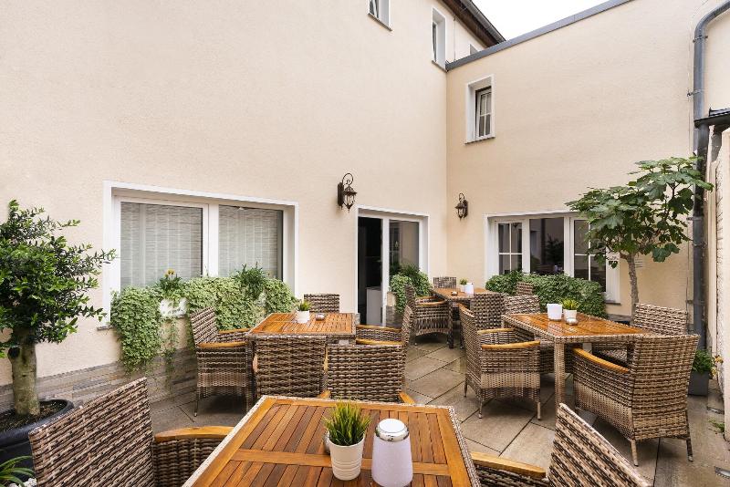 Cityhotel Bernburg - Teras