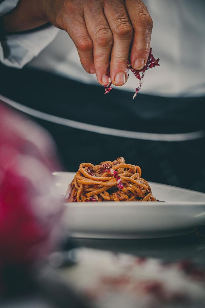 Al Poggio Di Casalucense - Restoran