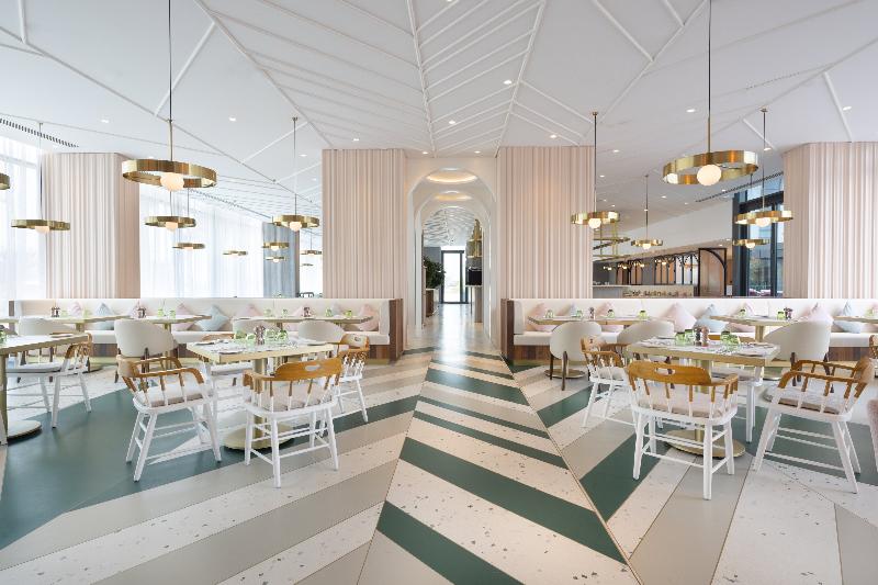 Ecos Dubai Al Furjan Hotel - Restoran