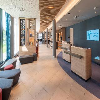 Holiday Inn Express Dusseldorf - Hauptbahnhof fotoÄŸrafÄ±