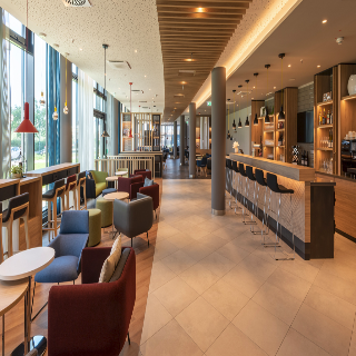 Holiday Inn Express Dusseldorf - Hauptbahnhof fotoÄŸrafÄ±