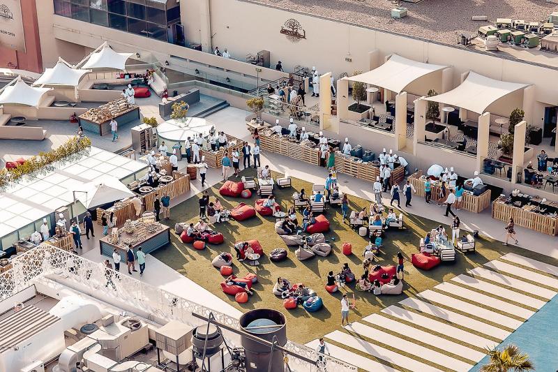 Radisson Blu Deira Creek - Teras