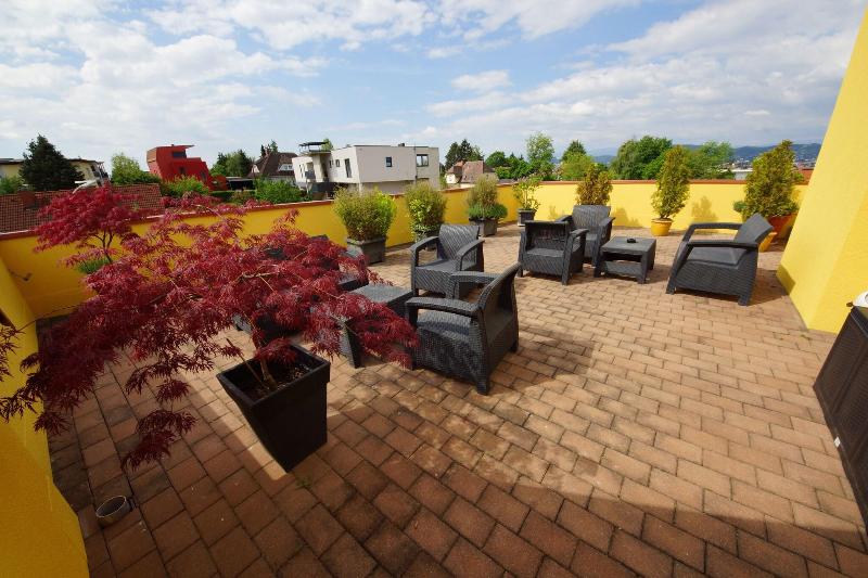Der Marienhof Hotel Garni - Teras