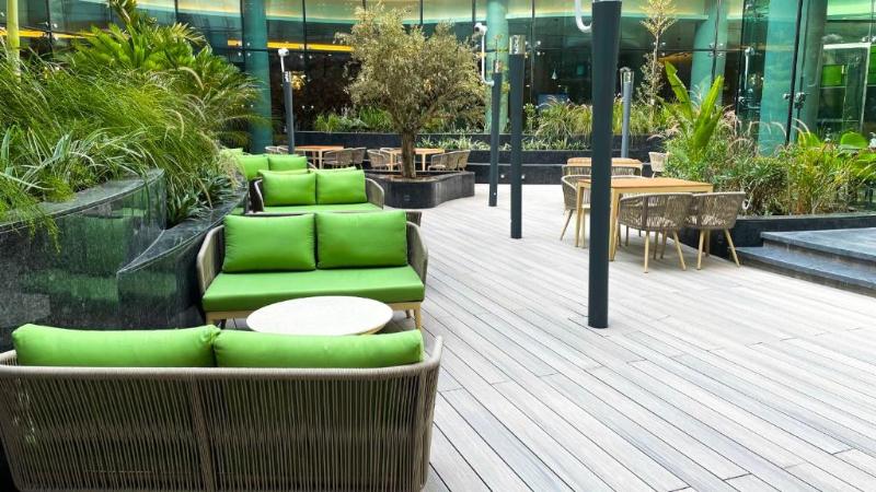 Al Khoory Sky Garden Hotel - Teras