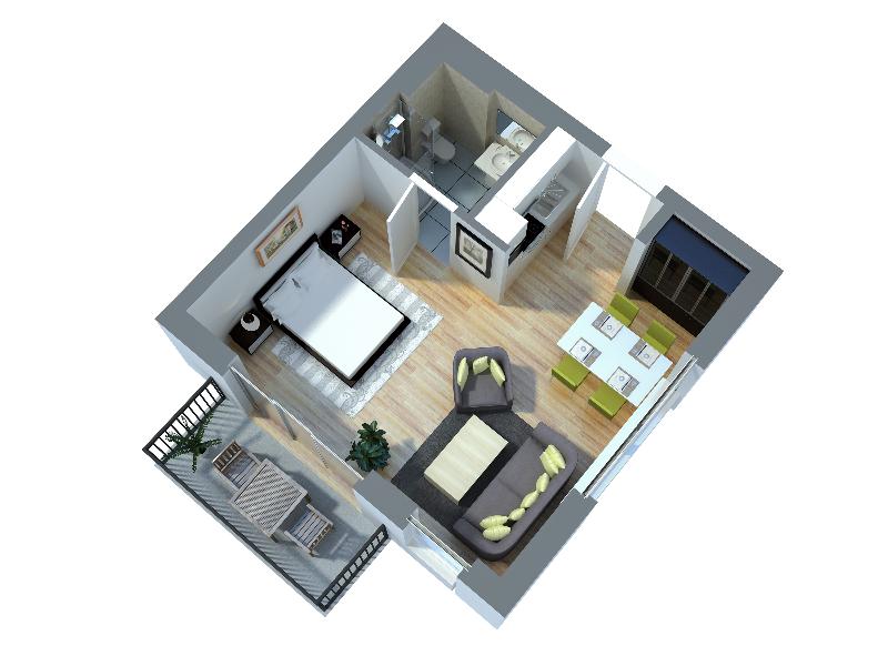 ADAPT APARTMENT HOTEL Berlin-Adlershof - Oda