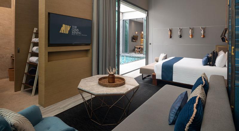 The Gems Mining Pool Villas Pattaya - Oda