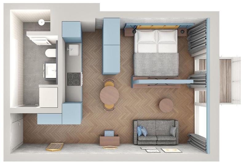 Downtown Apartments Berlin Mitte Wedding - Oda