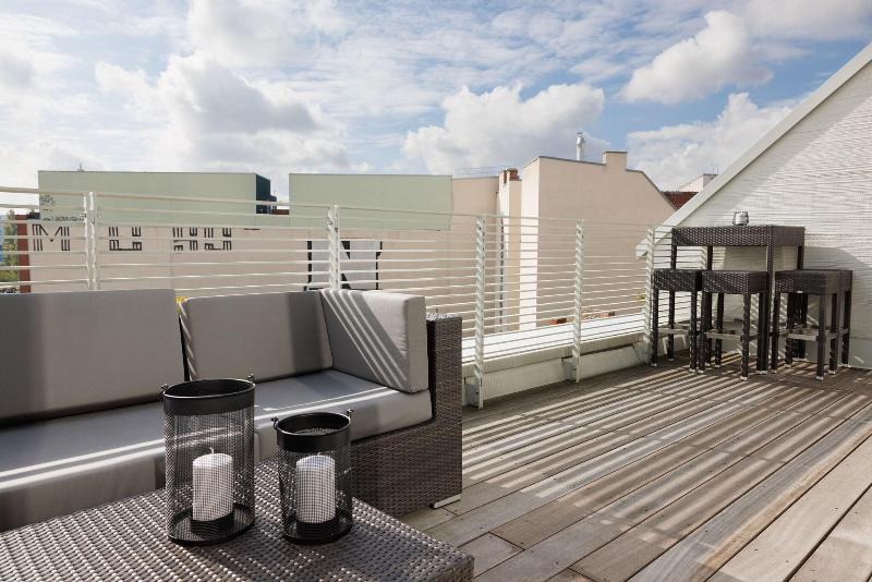 Downtown Apartments Berlin Mitte Wedding - Teras