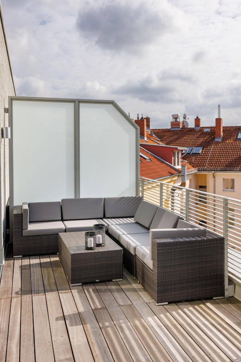 Downtown Apartments Berlin Mitte Wedding - Teras